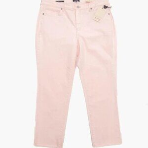 NYDJ Women's Light Pink Skinny Jeans